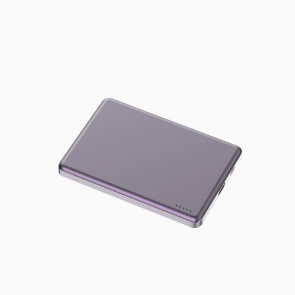 Внешний аккумулятор (Power Bank) ASPOR A381 Magnetic Wireless 5000mAh Purple  Фото №8