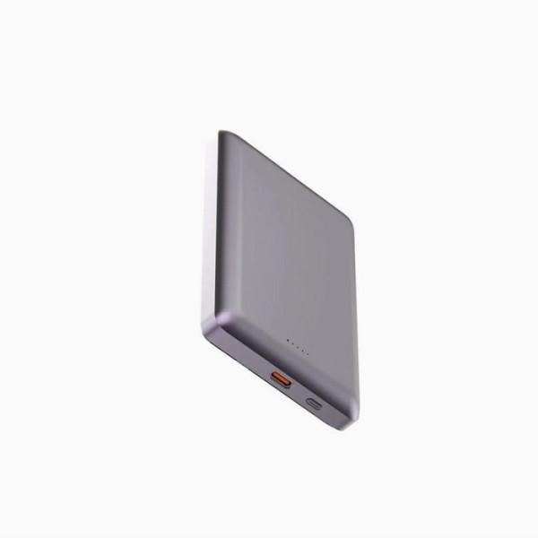 Внешний аккумулятор (Power Bank) ASPOR A382 Magnetic Wireless 10000mAh Purple  Фото №1
