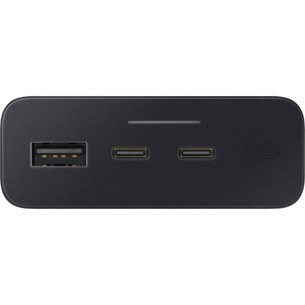Внешний аккумулятор (павербанк) Samsung Power Bank 20000mAh Black (EB-P5300XJRGRU)  Фото №3