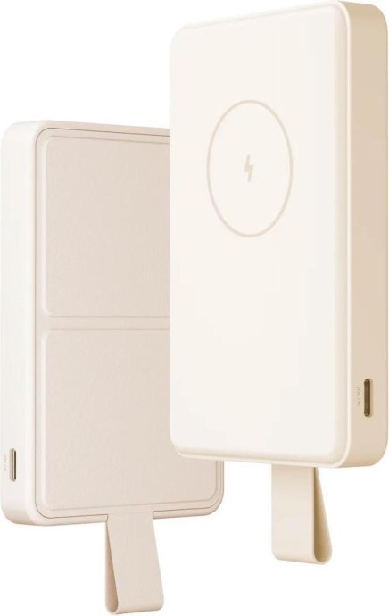 Внешний аккумулятор (павербанк) Xiaomi 6000mAh 15W Magnetic White (BHR9074GL)  Фото №1