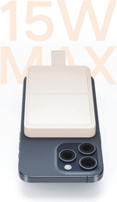 Внешний аккумулятор (павербанк) Xiaomi 6000mAh 15W Magnetic White (BHR9074GL)  Фото №6