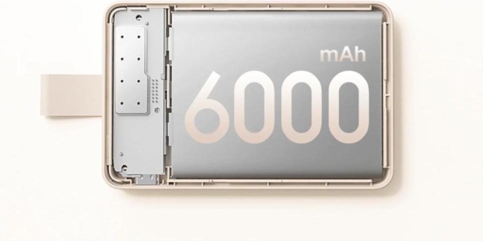Внешний аккумулятор (павербанк) Xiaomi 6000mAh 15W Magnetic White (BHR9074GL)  Фото №7