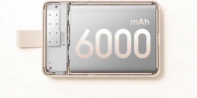 Внешний аккумулятор (павербанк) Xiaomi 6000mAh 15W Magnetic White (BHR9074GL)  Фото №16