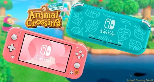 Портативная игровая приставка Nintendo Switch Lite Animal Crossing: New Horizons Timmy &amp; Tommy Aloha Edition  Фото №2