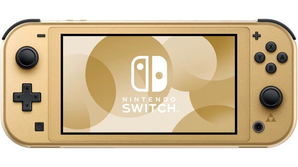 Портативная игровая приставка Nintendo Switch Lite Hyrule Edition (0045496453893)