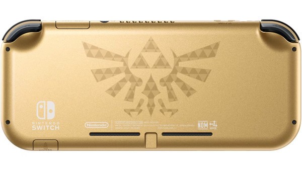 Портативная игровая приставка Nintendo Switch Lite Hyrule Edition (0045496453893)  Фото №2
