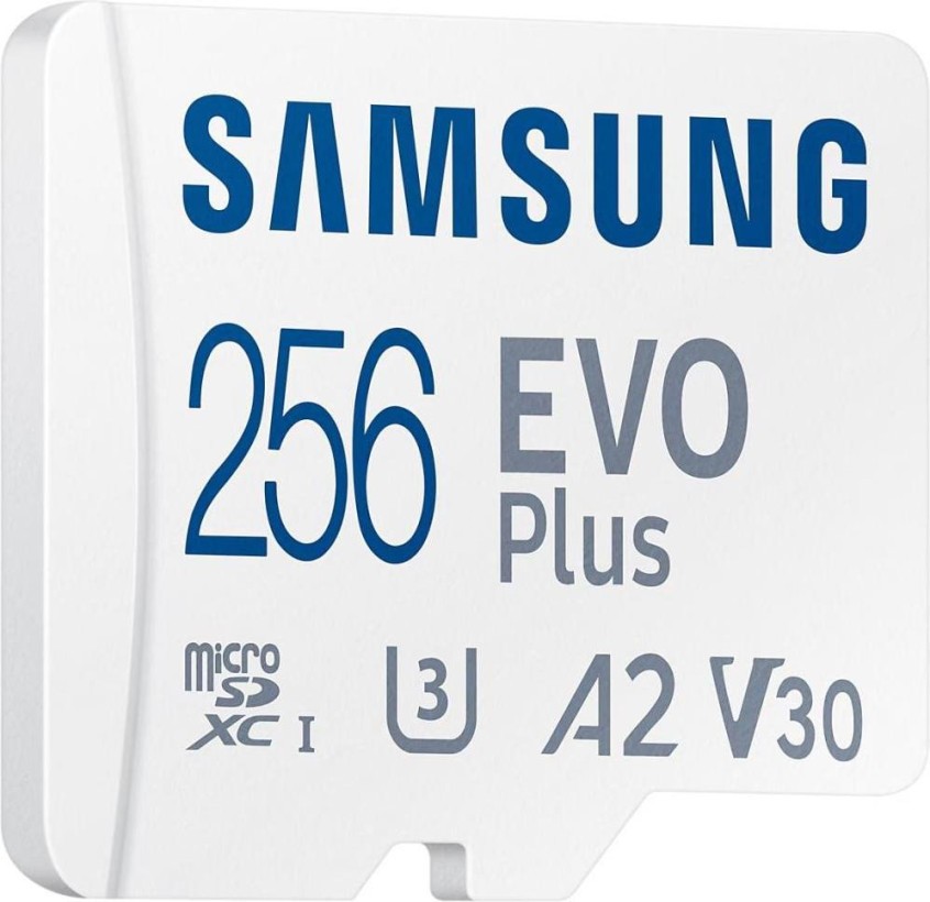 Карта памяти Samsung 256 GB microSDXC Class 10 UHS-I U3 EVO Plus + SD Adapter (MB-MC256SA)  Фото №12