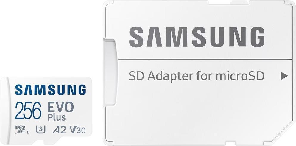 Карта памяти Samsung 256 GB microSDXC Class 10 UHS-I U3 EVO Plus + SD Adapter (MB-MC256SA)  Фото №14