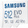 Карта памяти Samsung 512 GB microSDXC Class 10 UHS-I U3 V30 A2 EVO Plus + SD Adapter (MB-MC512SA)  Фото №1