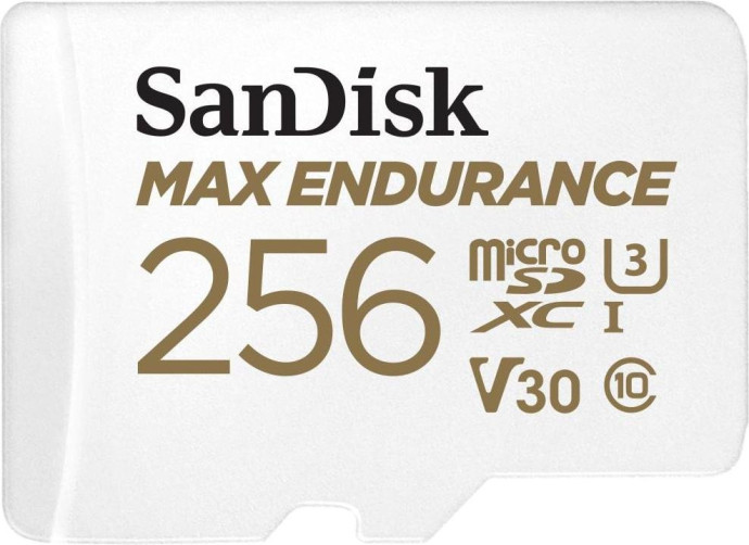 Карта пам&#039;яті SanDisk 256 GB microSDXC Max Endurance UHS-I U3 V30 + SD adapter SDSQQVR-256G-GN6IA