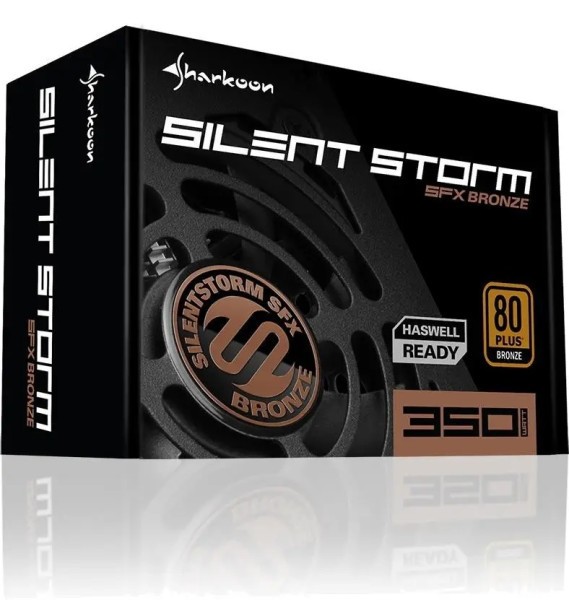 Блок питания Sharkoon SilentStorm SFX Bronze 450W (4044951016402)  Фото №7