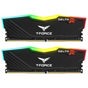 Память для настольных компьютеров TEAM 16 GB (2x8GB) DDR4 3200 MHz T-Force Delta RGB (TF3D416G3200HC16FDC01)