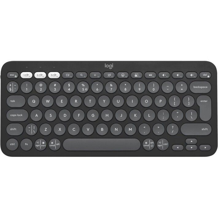 Клавиатура Logitech Pebble Keys 2 K380s Tonal Graphite (920-011753)