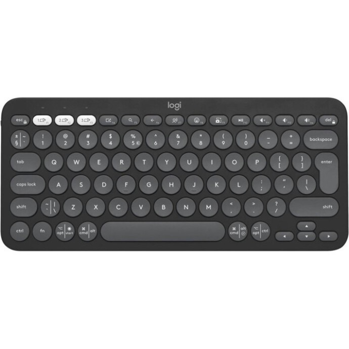 Клавиатура Logitech Pebble Keys 2 K380s Tonal Graphite (920-011753)