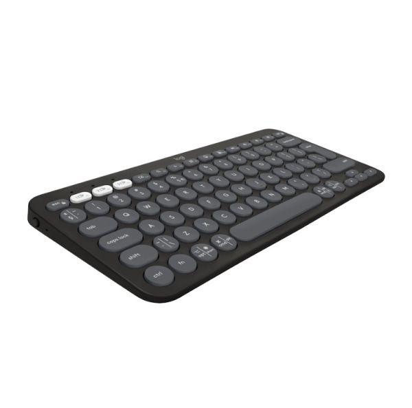 Клавиатура Logitech Pebble Keys 2 K380s Tonal Graphite (920-011753)  Фото №0