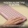 Клавиатура Logitech Pebble Keys 2 K380s Tonal Rose (920-011755)  Фото №4