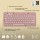 Клавиатура Logitech Pebble Keys 2 K380s Tonal Rose (920-011755)  Фото №5