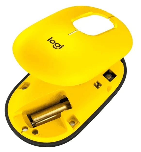 Миша Logitech POP Mouse Bluetooth Blast Yellow (910-006424, 910-006546)  Фото №1