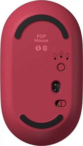Миша Logitech POP Mouse Bluetooth Heartbreaker Rose (910-006426, 910-006548)  Фото №0
