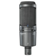 Микрофон студийный/ для ПК Audio-Technica AT2020USB+ 
