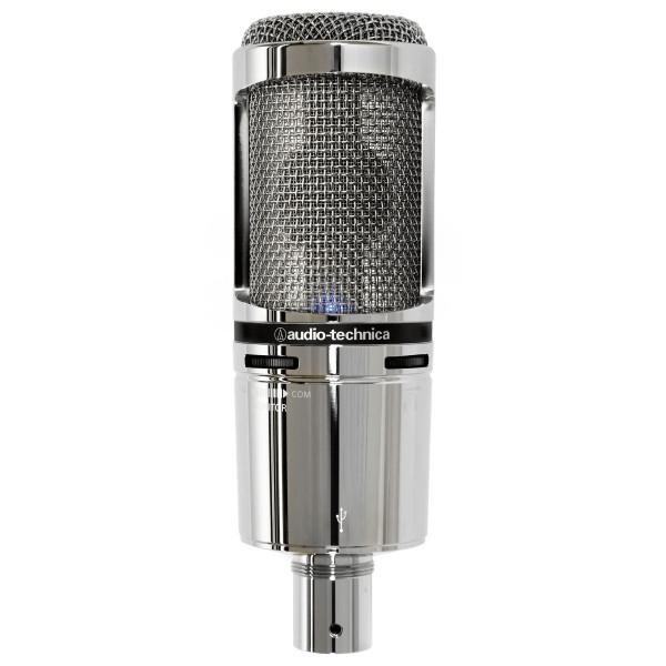 Микрофон студийный/ для ПК Audio-Technica AT2020USB+  Фото №1