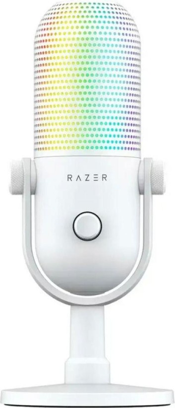 Микрофон для ПК/ для стриминга, подкастов Razer Seiren V3 Chroma White (RZ19-05060200-R3M1)