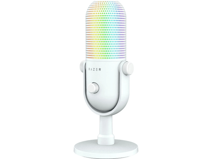 Микрофон для ПК/ для стриминга, подкастов Razer Seiren V3 Chroma White (RZ19-05060200-R3M1)  Фото №0