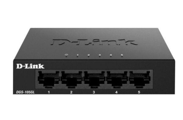 Комутатор некерований D-Link DGS-105GL/E