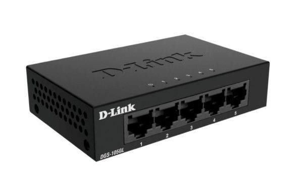 Комутатор некерований D-Link DGS-105GL/E  Фото №2