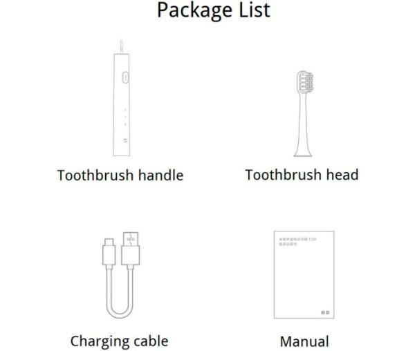 Електрична зубна щітка MiJia Sonic Electric Toothbrush T200 Blue  Фото №1