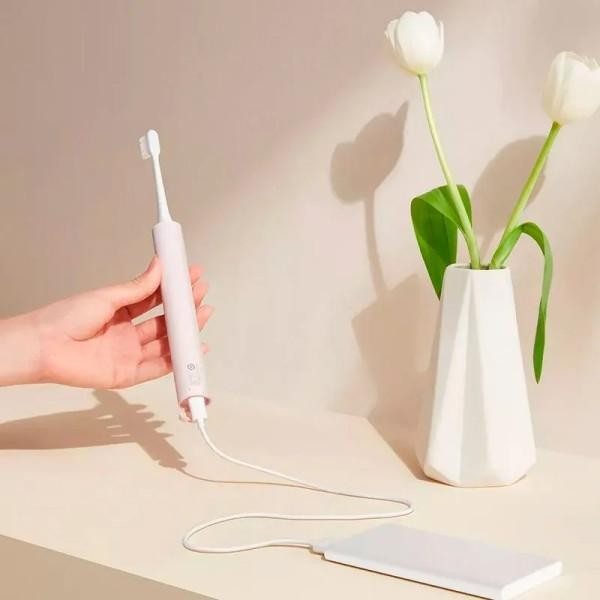 Электрическая зубная щетка MiJia Sonic Electric Toothbrush T200 Pink  Фото №8