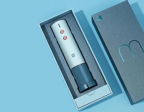 Штопор Xiaomi Умный штопор Electric Wine Bottle Opener Blue HU0122 (Blue)  Фото №2