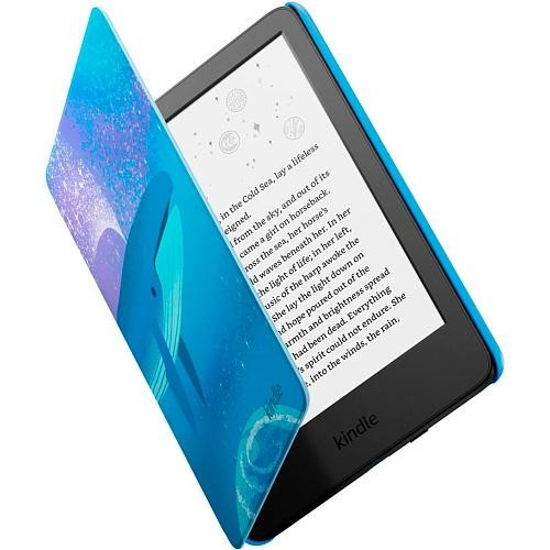 Электронная книга с подсветкой Amazon Kindle Kids 11th Gen. 2022 16Gb Space Whale  Фото №1