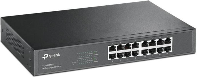 Комутатор некерований TP-Link TL-SG1016D (UA)  Фото №0