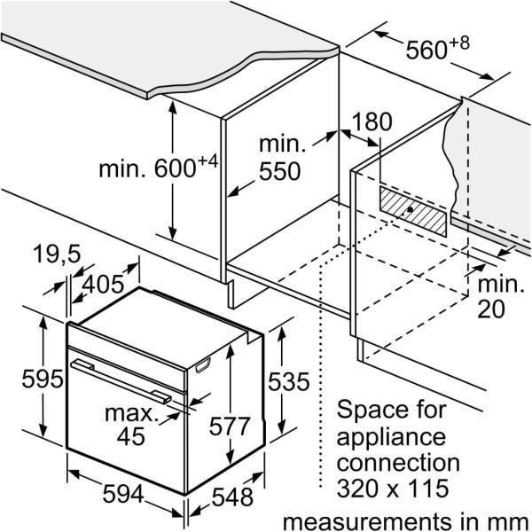 Духовка электрическая Bosch HSG7361B1  Фото №8
