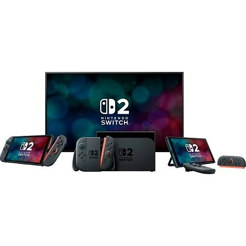 Портативная игровая приставка Nintendo Switch 2 Black (00045496885816)  Фото №0