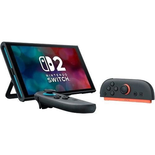 Портативная игровая приставка Nintendo Switch 2 Black (00045496885816)  Фото №4