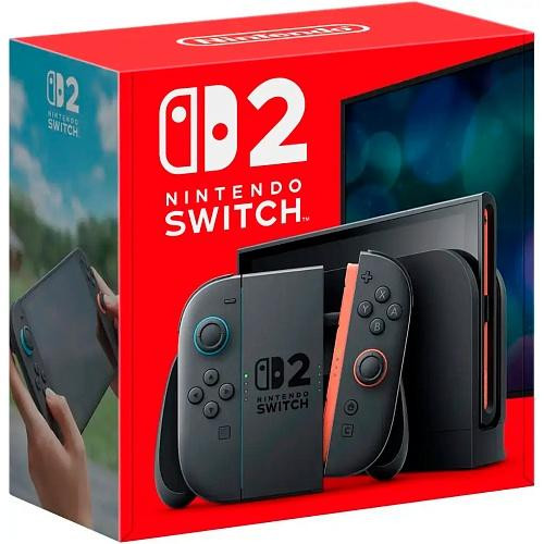 Портативная игровая приставка Nintendo Switch 2 Black (00045496885816)  Фото №6
