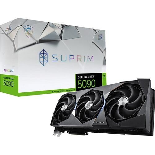 Видеокарта MSI GeForce RTX 5090 32G SUPRIM SOC (912-V530-012, G5090-32SPS)  Фото №0