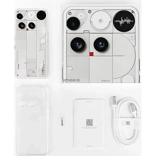 Смартфон Nothing Phone (3) 16/512GB White (Global EU)  Фото №6