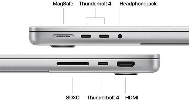 Ноутбук Apple MacBook Pro 14&quot; Late 2024 Silver (Z1FB000NQ)  Фото №2