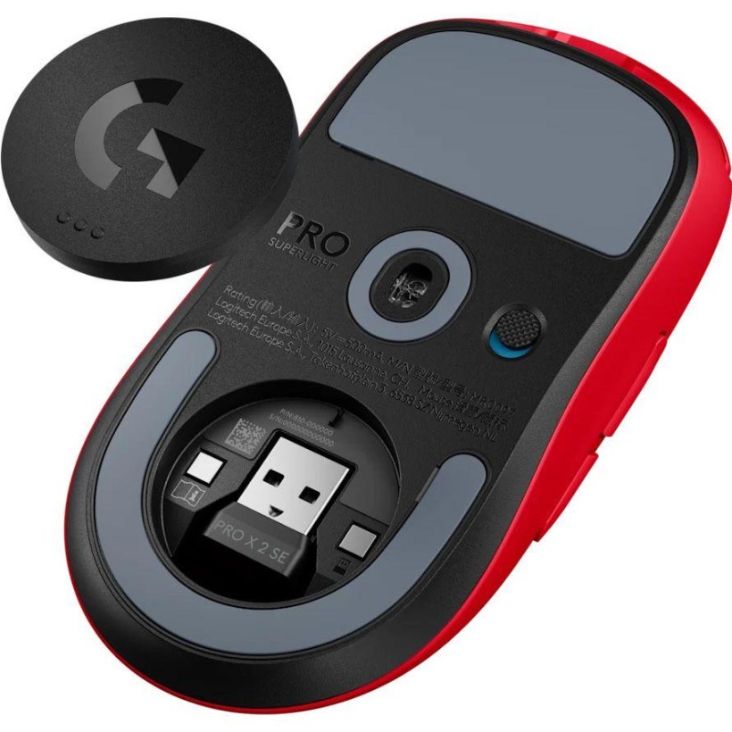 Мышь Logitech Pro X Superlight 2 SE Red (910-007552)  Фото №4