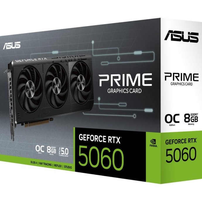 Видеокарта ASUS GeForce RTX5060 8Gb PRIME OC (PRIME-RTX5060-O8G) (UA)  Фото №7