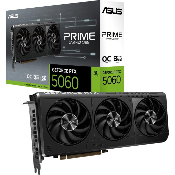 Видеокарта ASUS GeForce RTX5060 8Gb PRIME OC (PRIME-RTX5060-O8G) (UA)  Фото №8