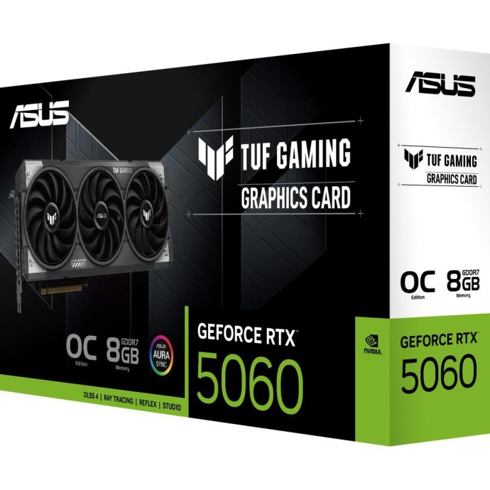 Видеокарта ASUS GeForce RTX5060 8Gb TUF GAMING OC (TUF-RTX5060-O8G-GAMING)  Фото №7
