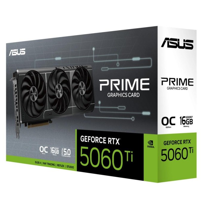 Видеокарта ASUS GeForce RTX5060Ti 16Gb PRIME OC (PRIME-RTX5060TI-O16G) (UA)  Фото №8