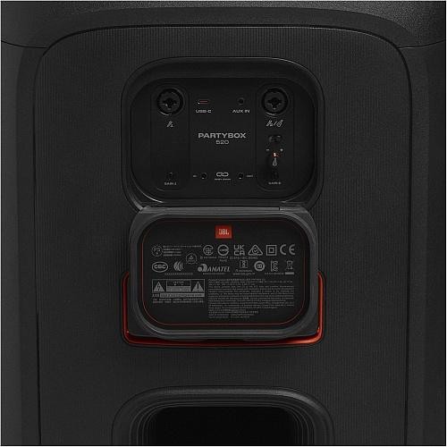 Портативная колонка JBL PartyBox 520 (JBLPARTYBOX520)  Фото №8