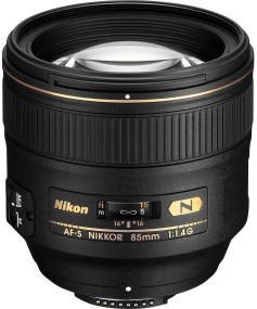 Стандартный объектив Nikon AF-S Nikkor 85mm f/1,4G (JAA338DA)