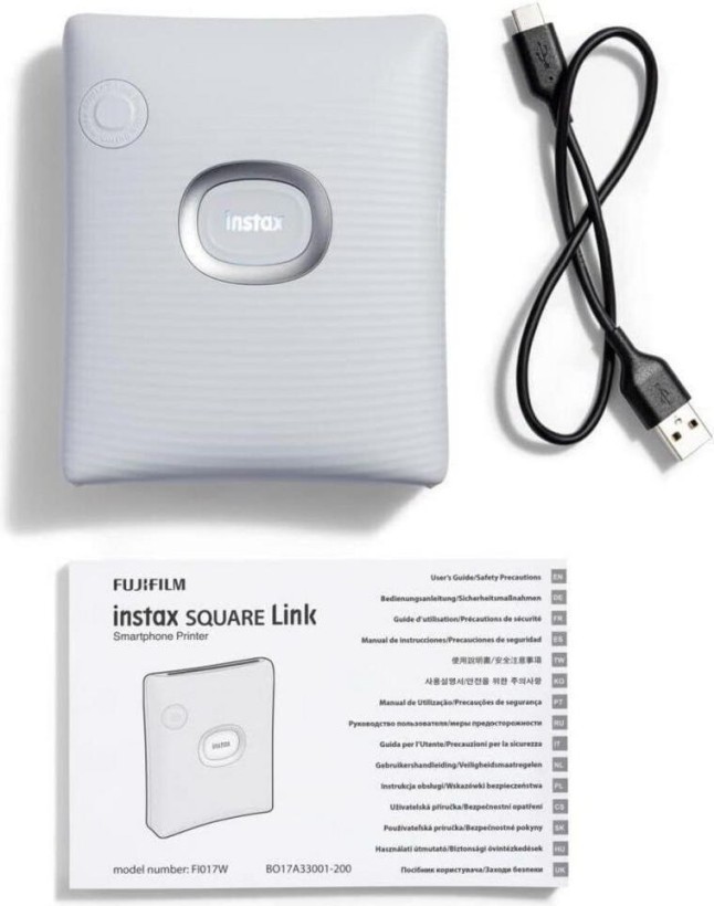 Мобільний принтер Fujifilm Instax SQ Link White (16785470)  Фото №0