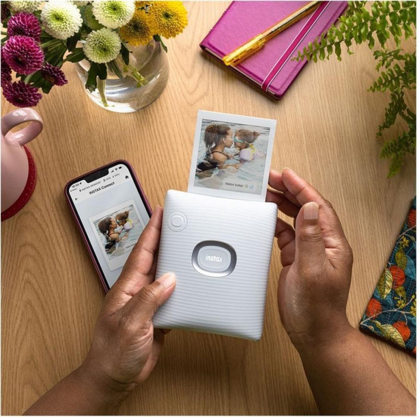 Мобільний принтер Fujifilm Instax SQ Link White (16785470)  Фото №2